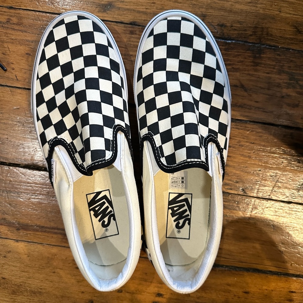 Checkered Vans